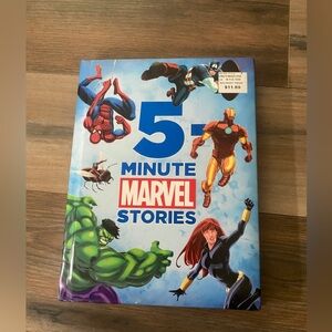 5  MINUTE MARVEL STORIES | Hardback book